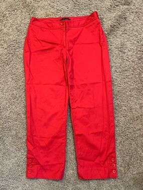 Talbots The Perfect Skimmer Red Pants 2
